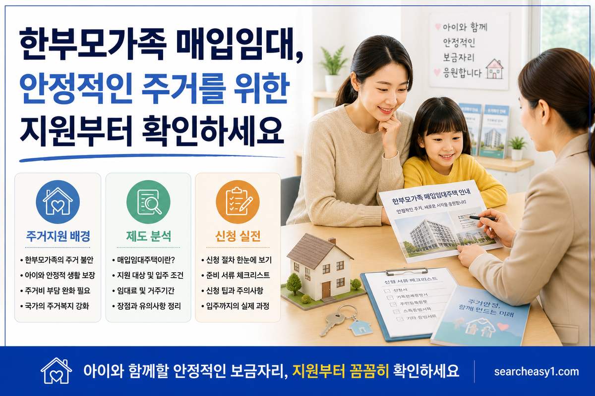 한부모가족 매입임대