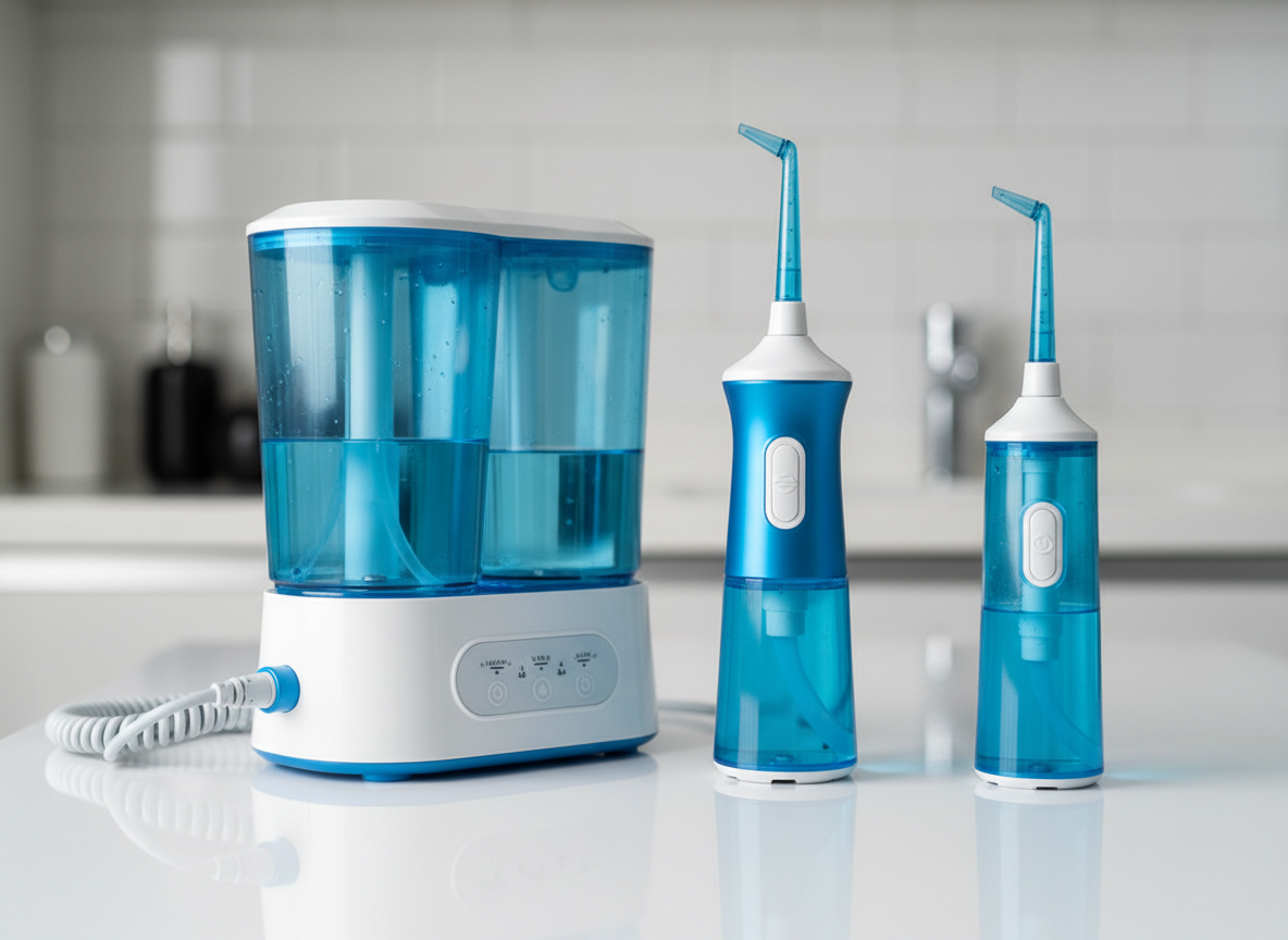 임플란트&middot;교정기 사용자 필수! 오스템파마&amp;#44; 와픽 UV 구강세정기