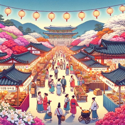 영취산 진달래 축제 이벤트 4