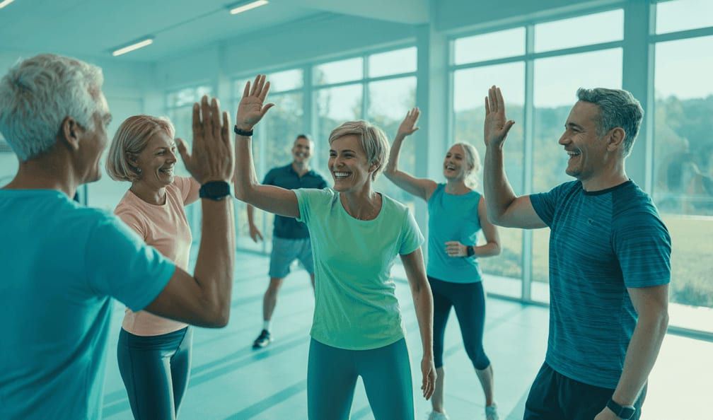 중년비만 해소 (대사저하, 운동루틴)