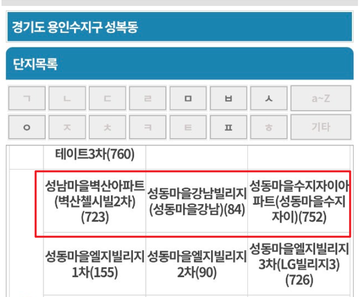 아파트 공시지가 조회