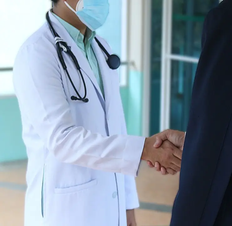 비강과 기도 구조 확인을 위한 CT 검사 화면