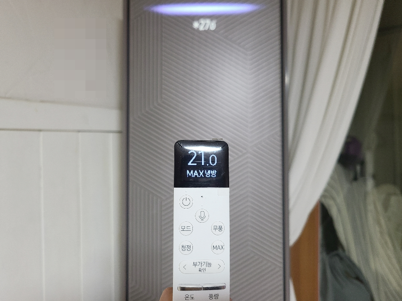 삼성 무풍갤러리 리모컨