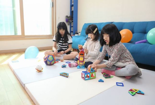 층간소음 매트 이미지