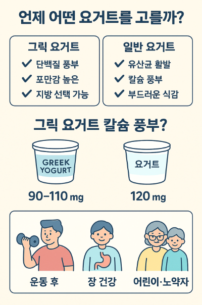요거트 고르는 방법
