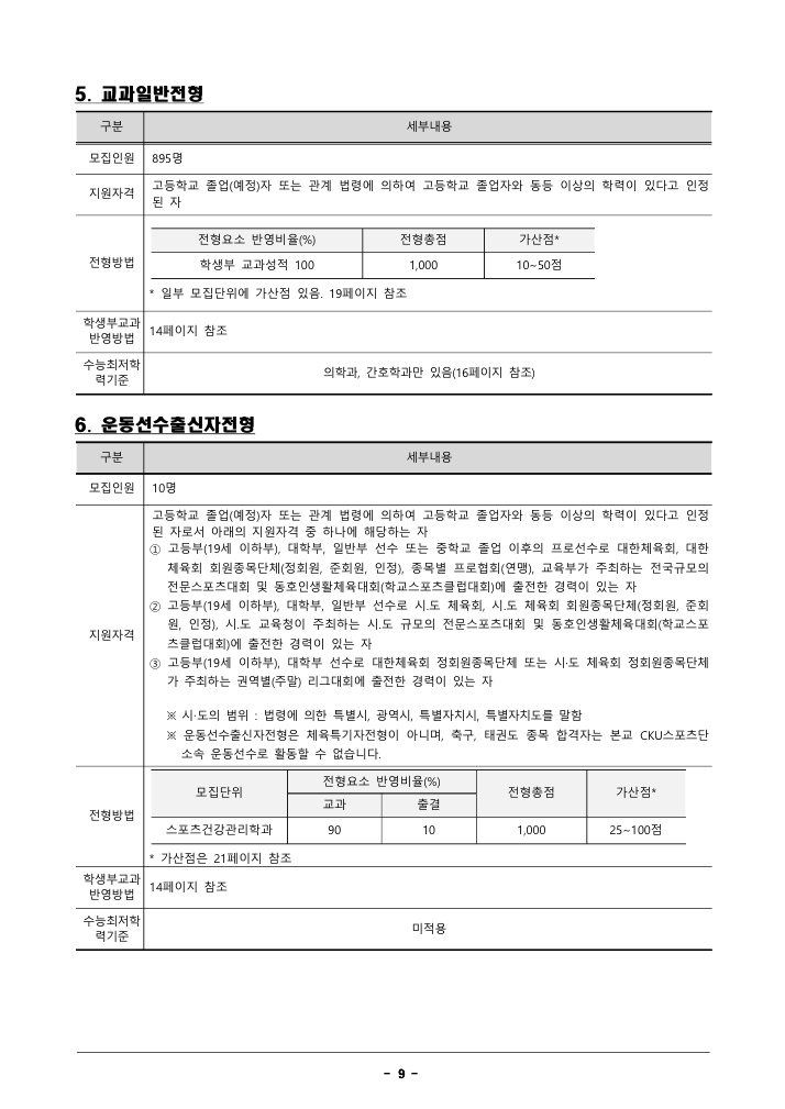 가톨릭관동대입시계획안5