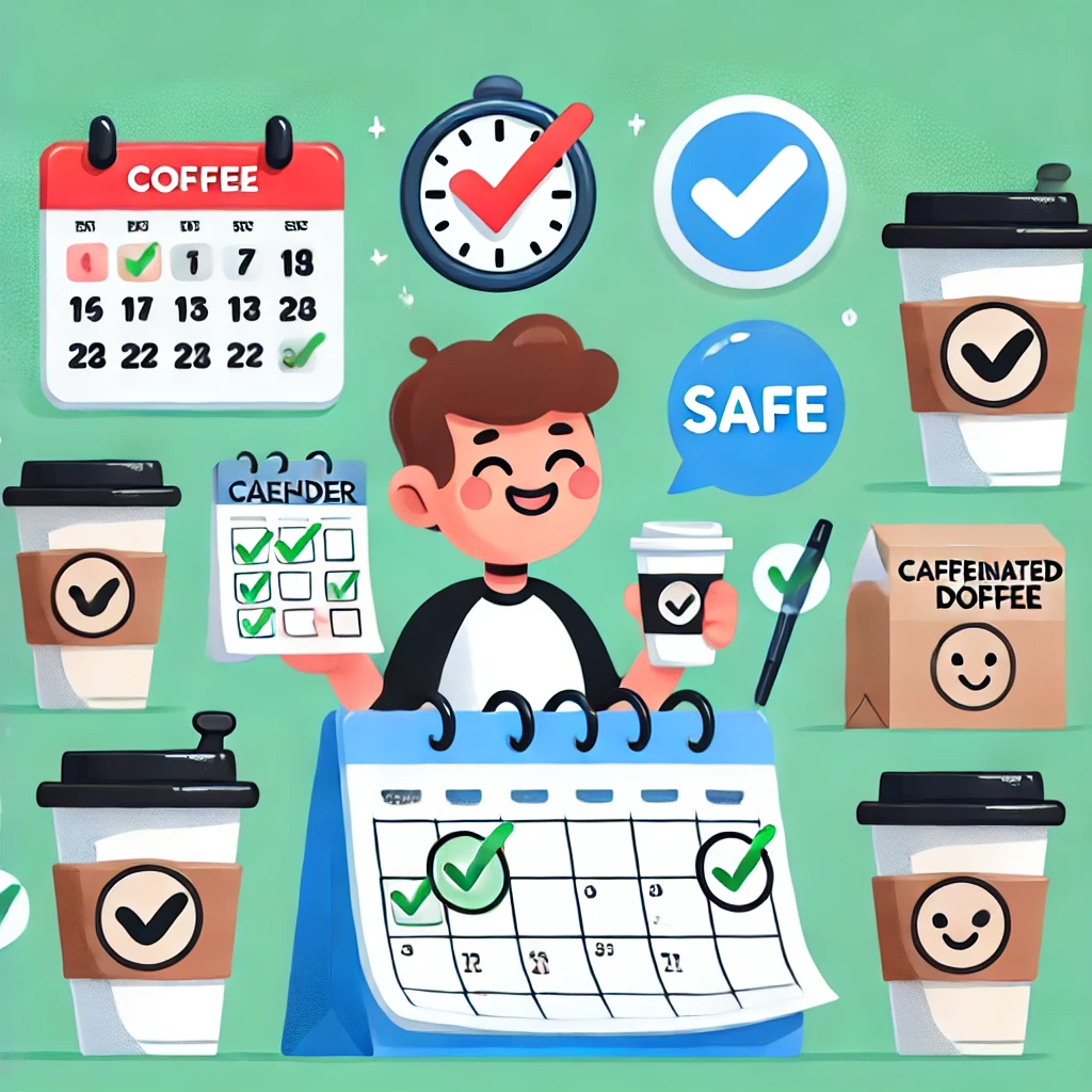 카페인 권장량 관리