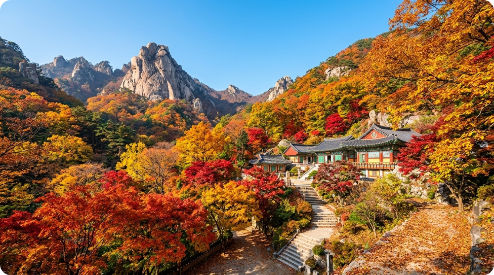 소요산 단풍축제 AI 이미지