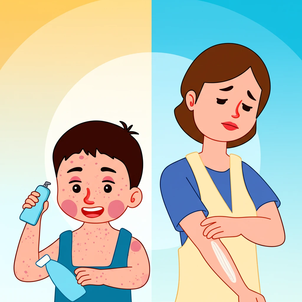 아토피 피부염 극복: 치료 비용 절감..