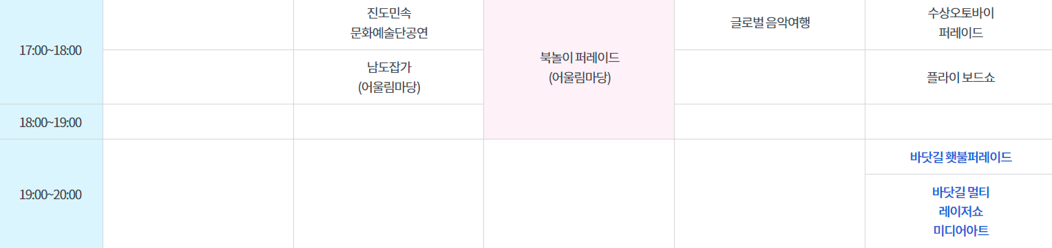 진도신비의바닷길