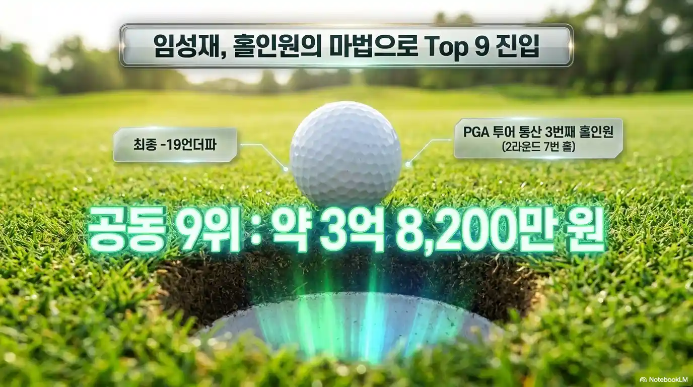 임성재 최종 순위 및 우승 상금 금액