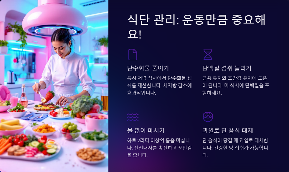 다이어트 운동 추천 체지방 태우는 최고의 루틴