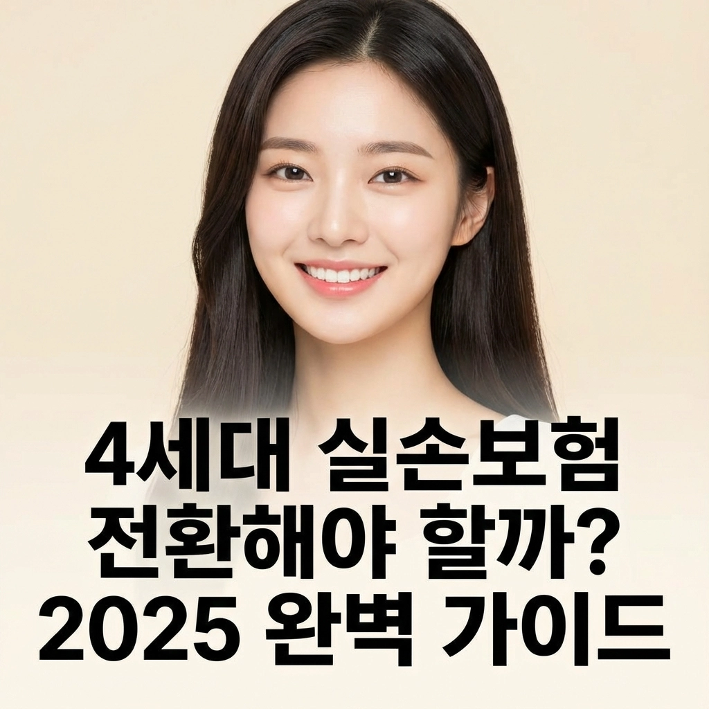 4세대 실손보험 전환해야 할까 2025 완벽 가이드
