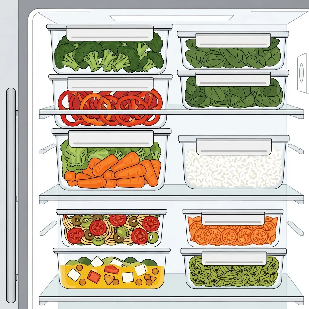 밀폐용기 냉장 보관