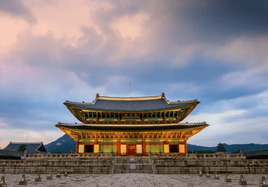 경복궁 정면 사진