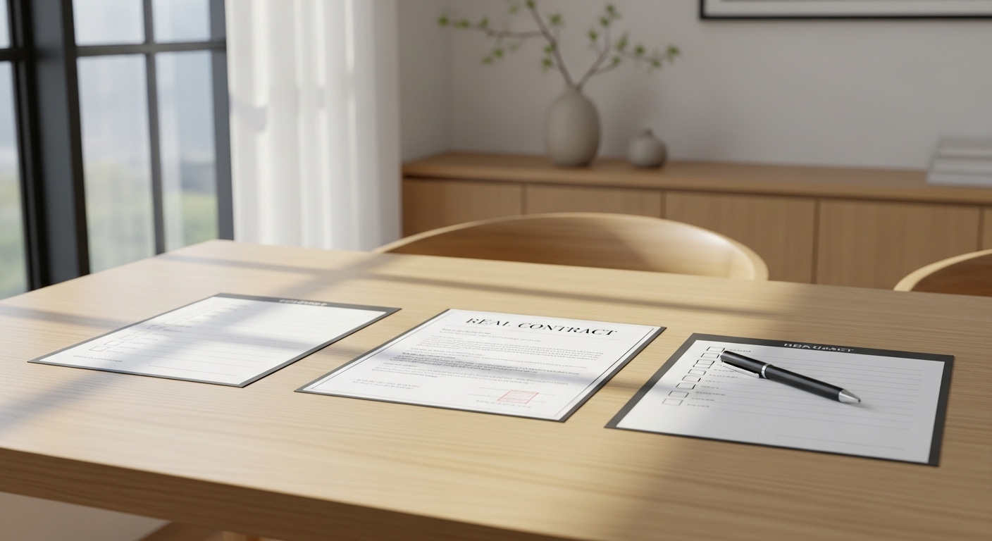 안전한 거래를 위한 특약 체크리스트