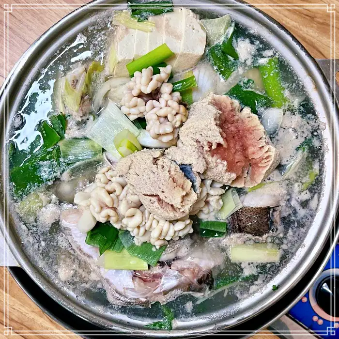 인천 도화동 맛집 42년 전통 노포 국내산 생대구탕