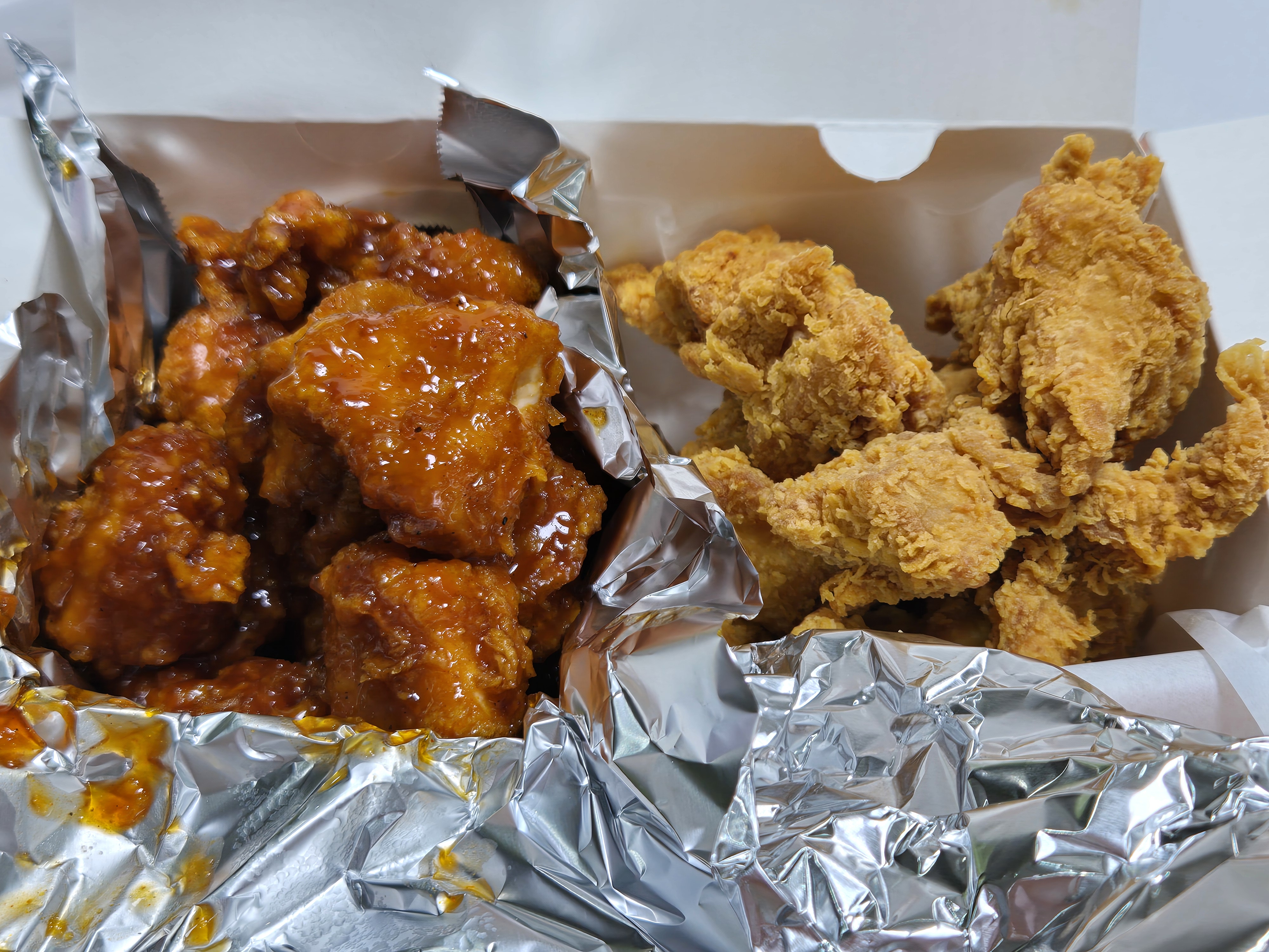 수성구 중동 맛집 덤비치킨 순살치킨 포장