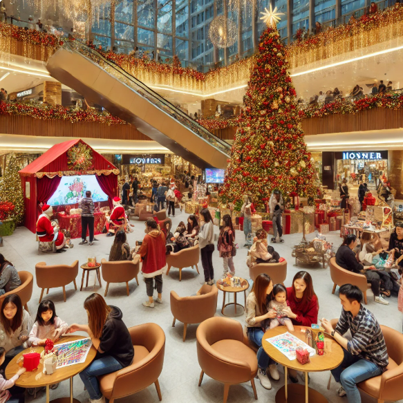 연말 가족 나들이 (신세계 백화점, 먹거리, 이벤트)