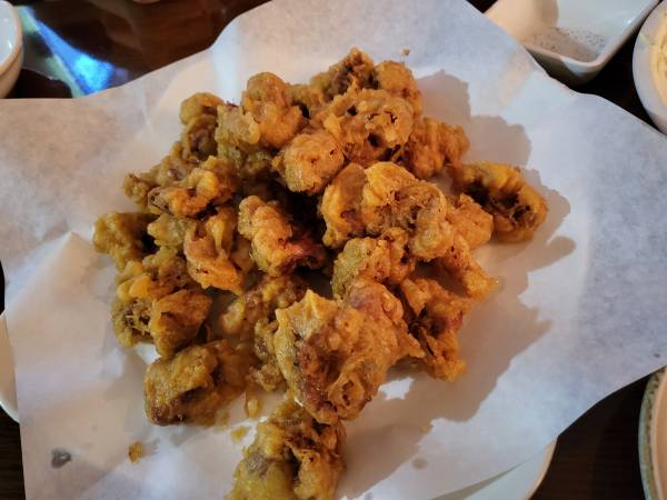 나로도치킨-똥집튀김