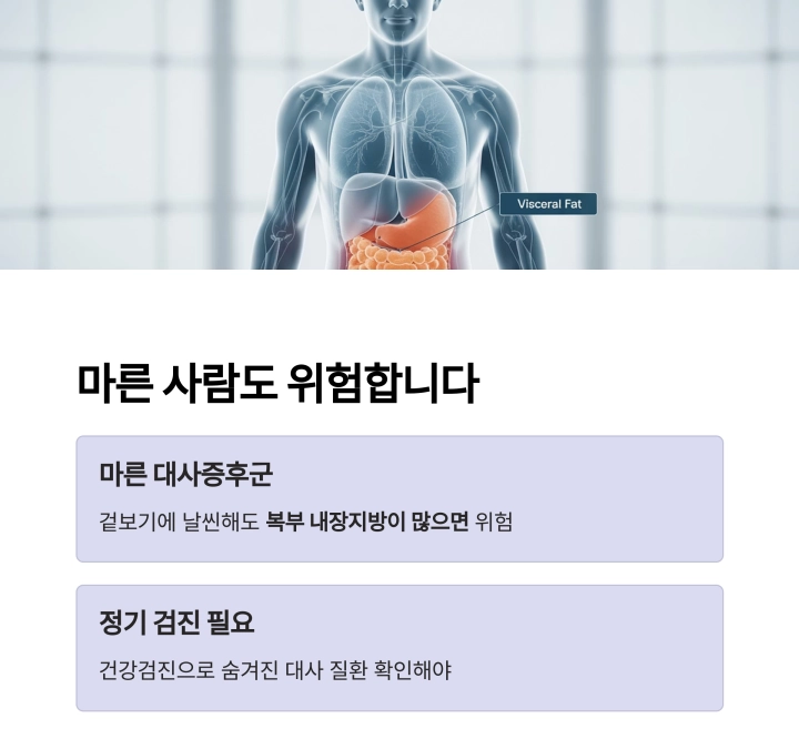 중년 대사증후군, 방치하면 무슨 일이 벌어질까?