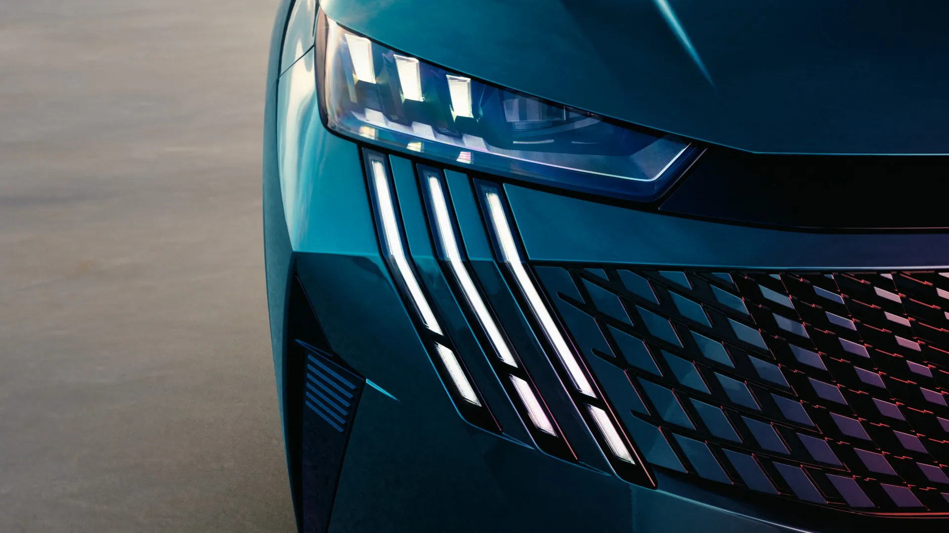 푸조 3008 전기차 이미지