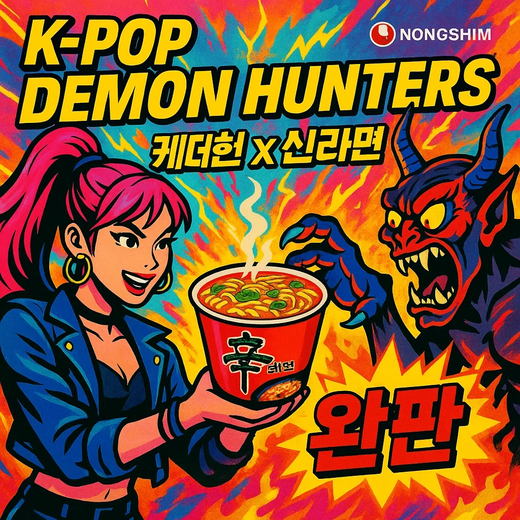 역대급 콜라보 터졌다! K-콘텐츠가 낳은 기적 농심, ‘면비디아’로 거듭날까?