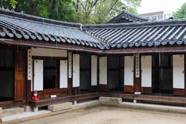 한국 주거 양식인 마루