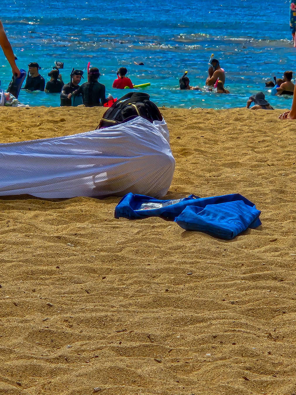 하나우마베이 돗자리