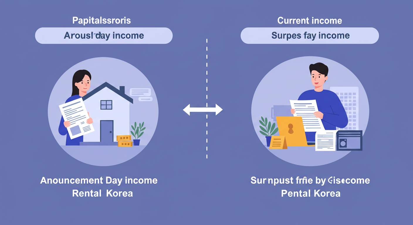 소득증빙, 서울주택도시공사