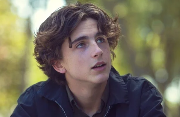 티모시 샬라메의 영화 중 한 장면