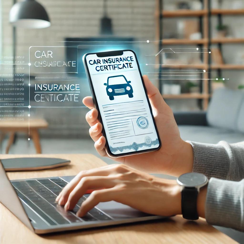 삼성화재 다이렉트 자동차보험 가입증명서