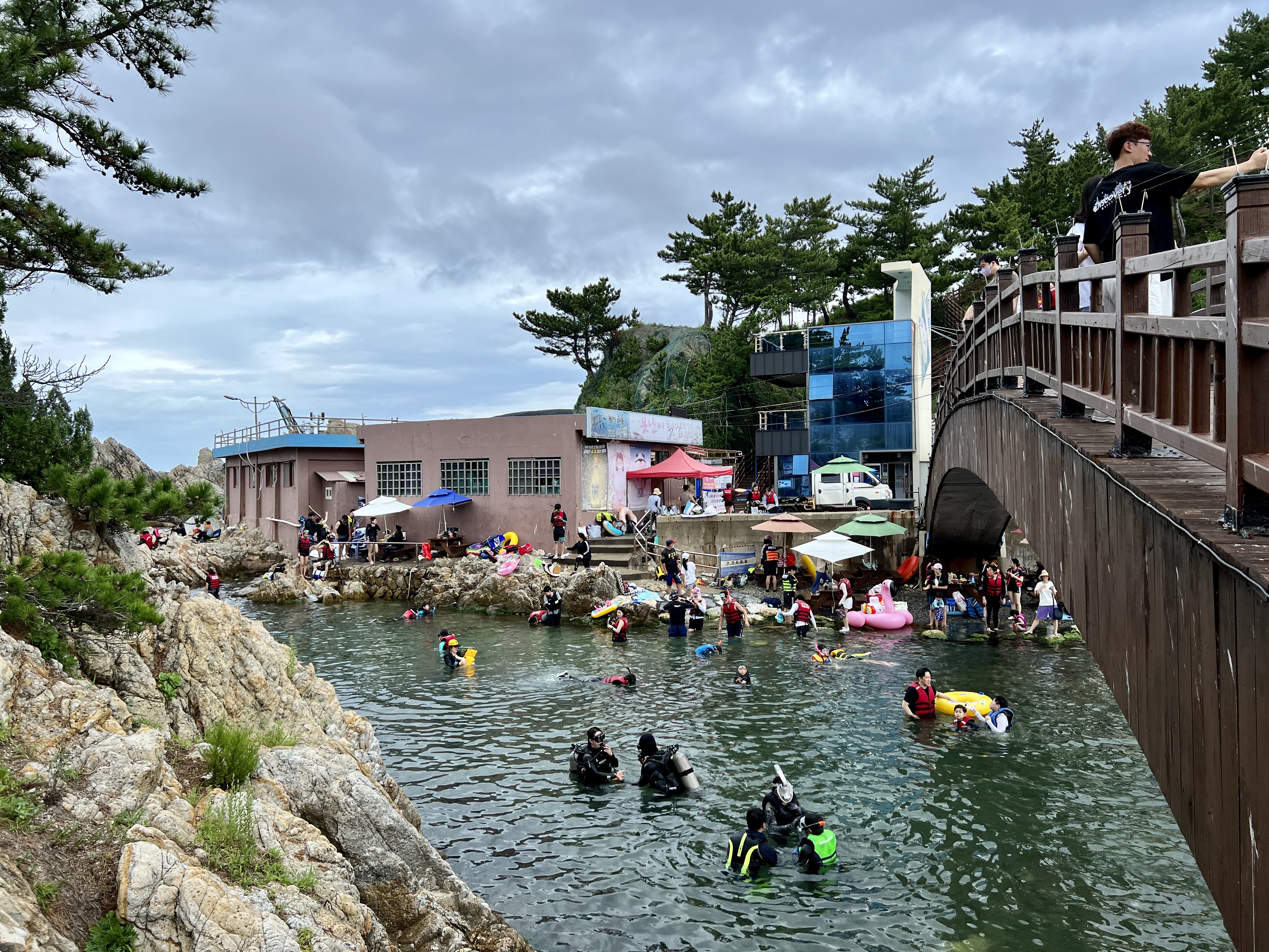 장호항 스노클링