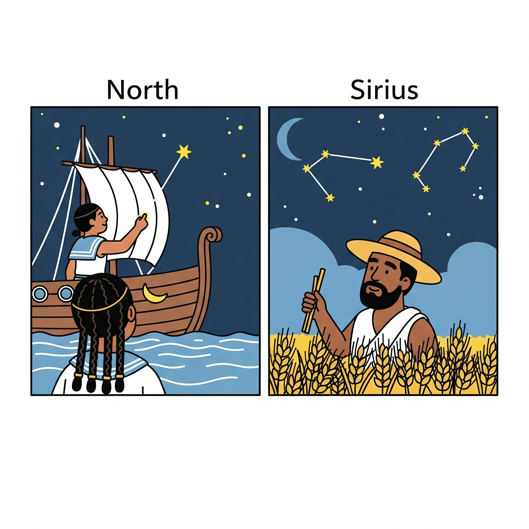 밤하늘의 나침반이자 달력: 별자리가 인도한 고대인의 삶