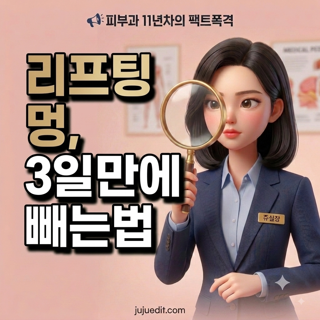 리프팅 시술 후 발생하는 피부 멍과 붓기를 3일 만에 빠르게 완화하는 노하우 안내 썸네일
