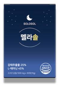 멜라솔 L테아닌 감태추출물 영양제, 1개, 30정