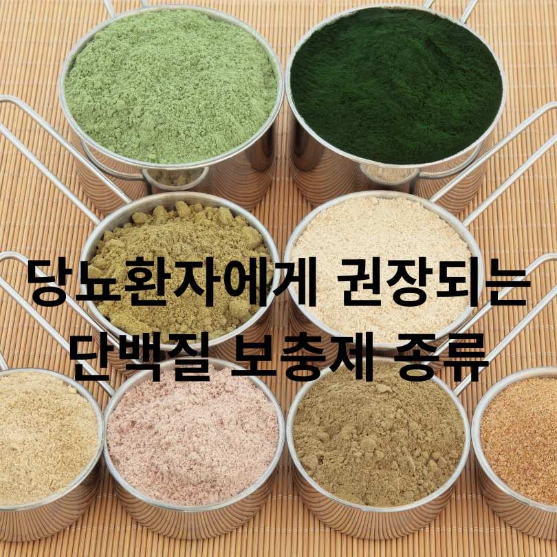 운동하는 당뇨환자 단백질 보충제 섭취 시 꼭 알아야 할 점