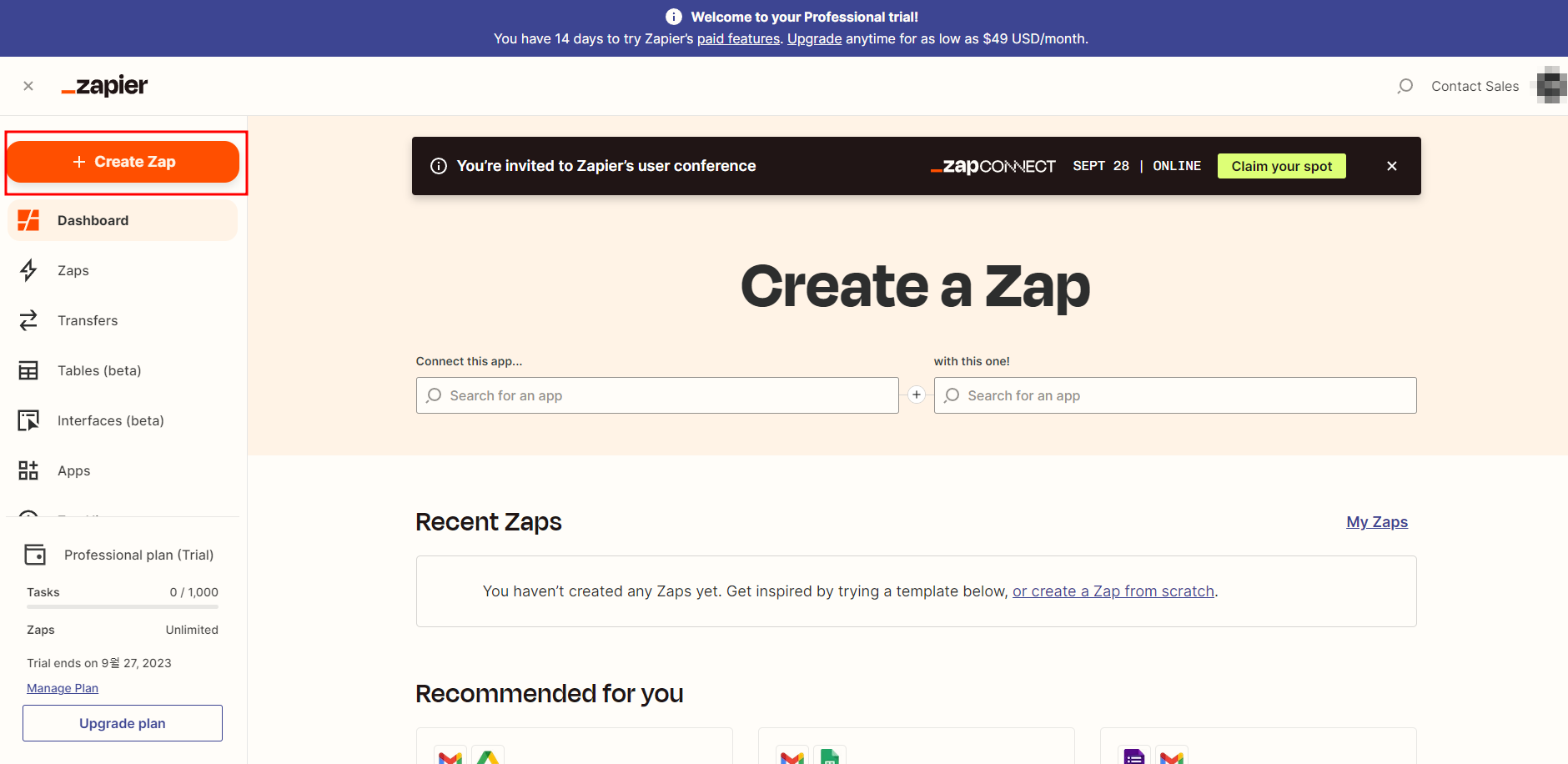 페이스북 잠재고객 양식 구글시트 연동하는 방법 (Meta Lead Ads - CRM 자피어)