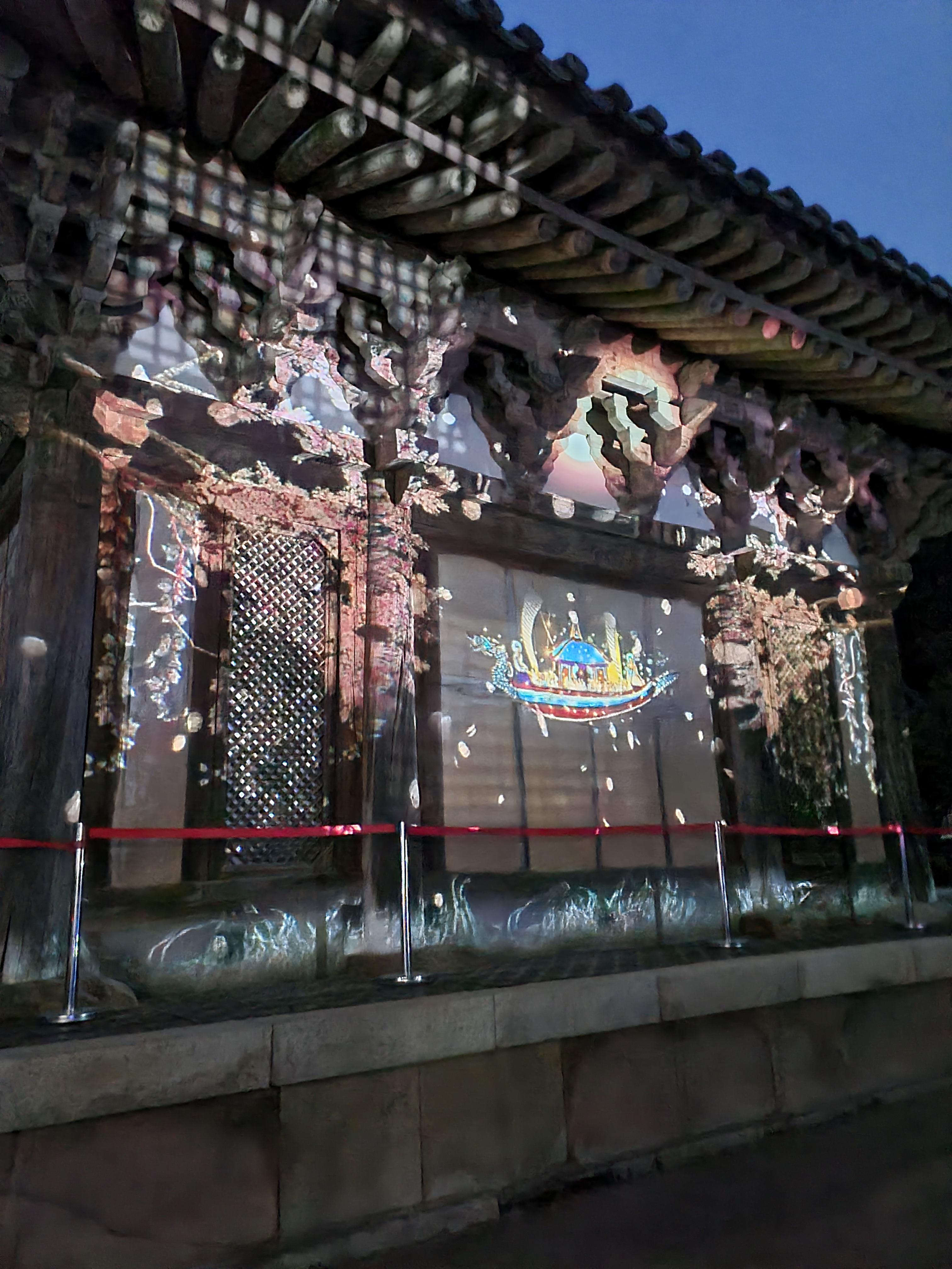 통도사 개산 1380주년 미디어아트&amp;#44; &amp;#39;산문의 빛&amp;#39; 행사에서 만나는 가을밤 힐링