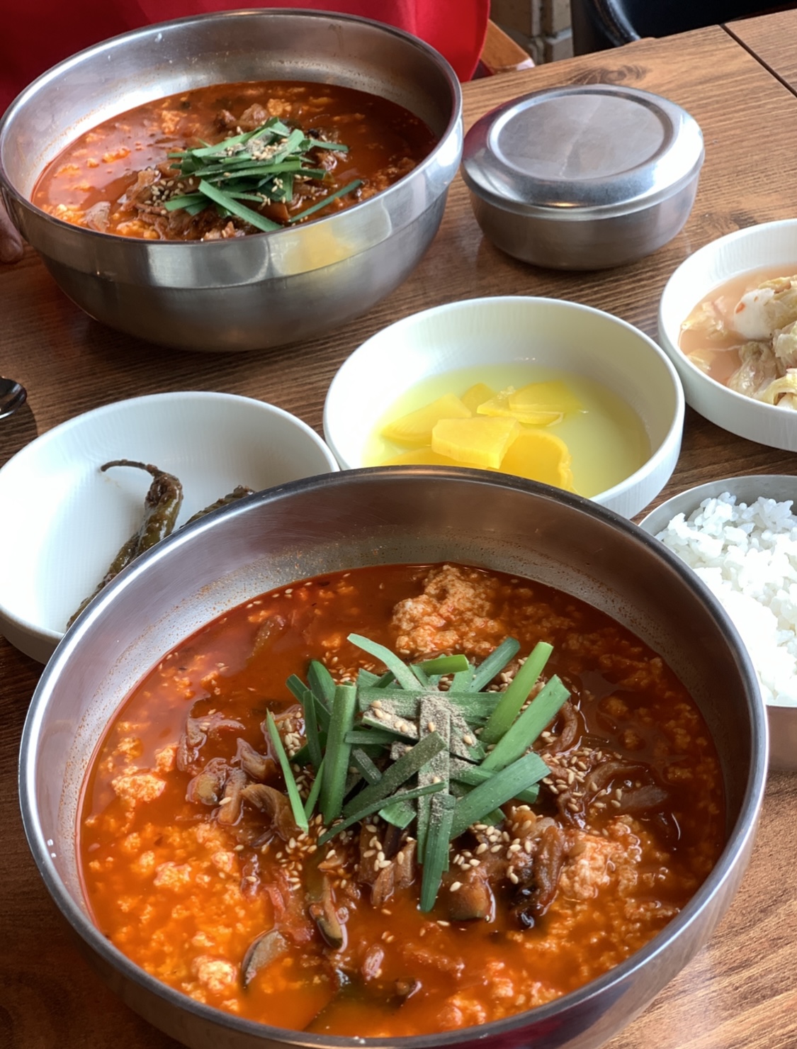 짬뽕순두부 전문점의 느낌이 강해