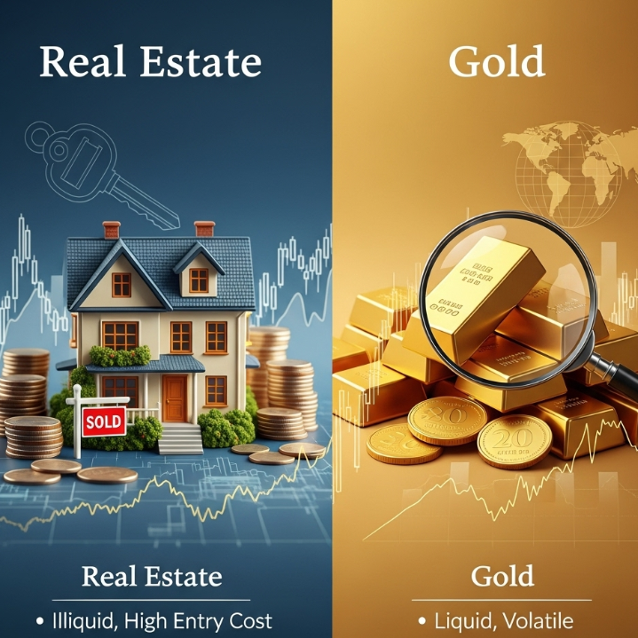 부동산 VS 금 제테크