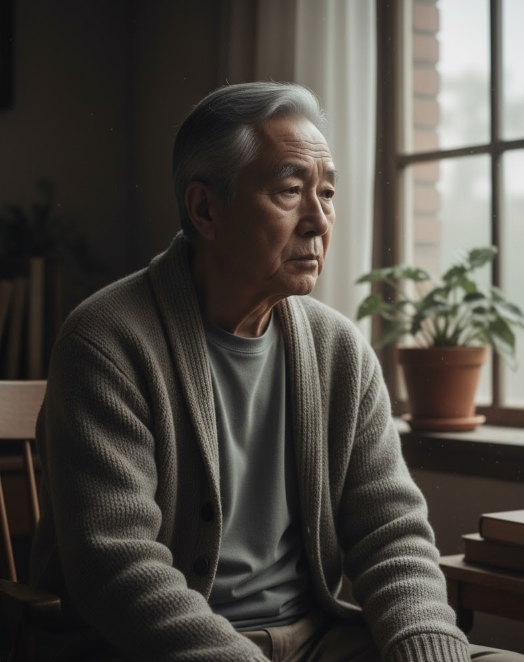 비타민D 결핍 노인 사진