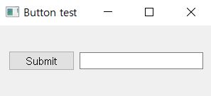 PyQt5 Button Test Window