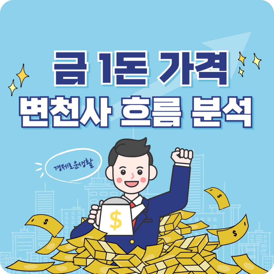 금값변화 금 1돈 가격