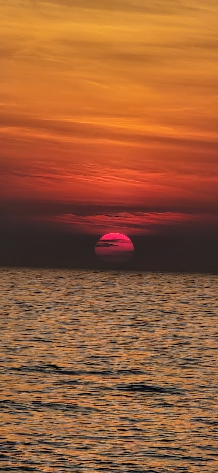 키웨스트의 석양