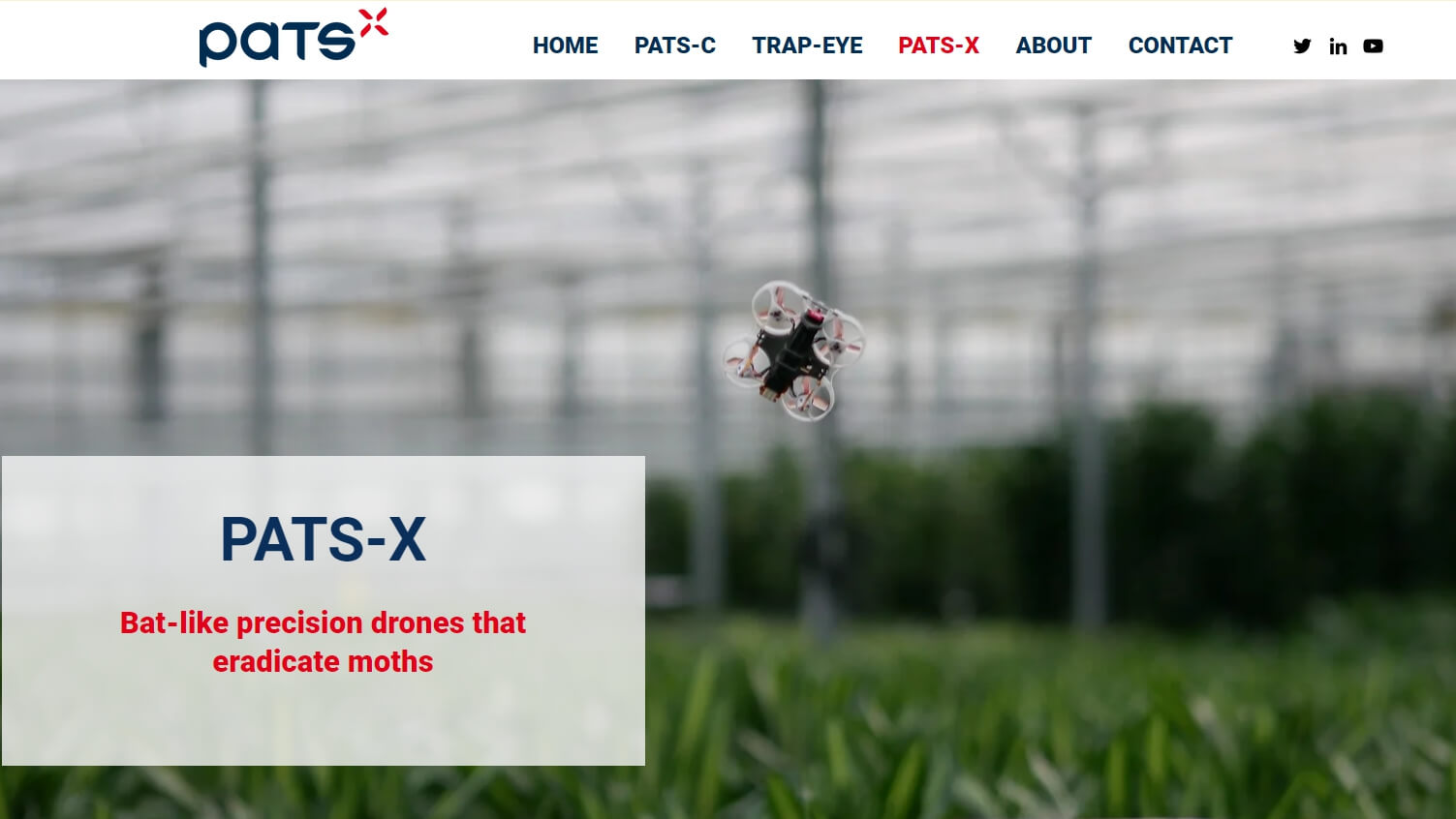 PATS-X 박쥐 모양의 마이크로 드론