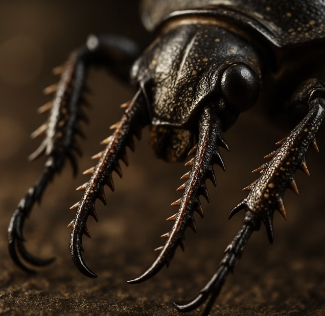 숨겨진 단서, 앞다리 넓적마디의 '가시'