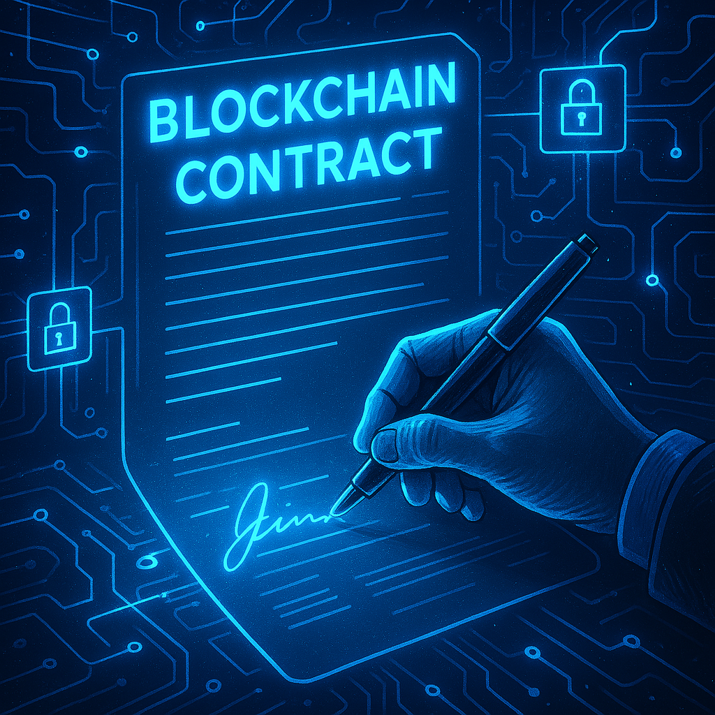 블록체인 계약