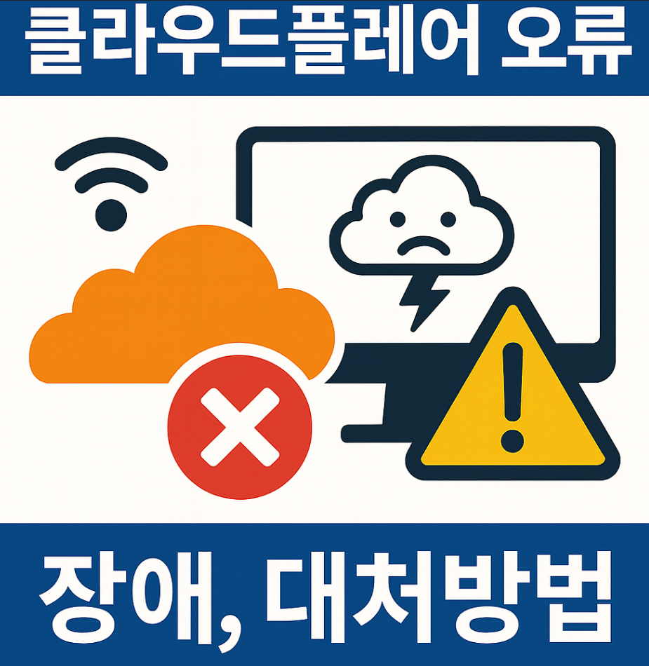 클라우드 플레어 오류, 장애, 대처방법