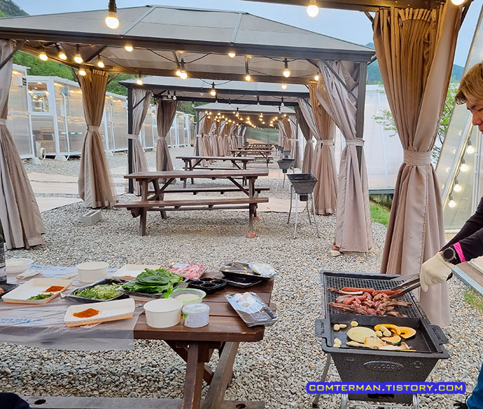 동학사 에어산&구이산